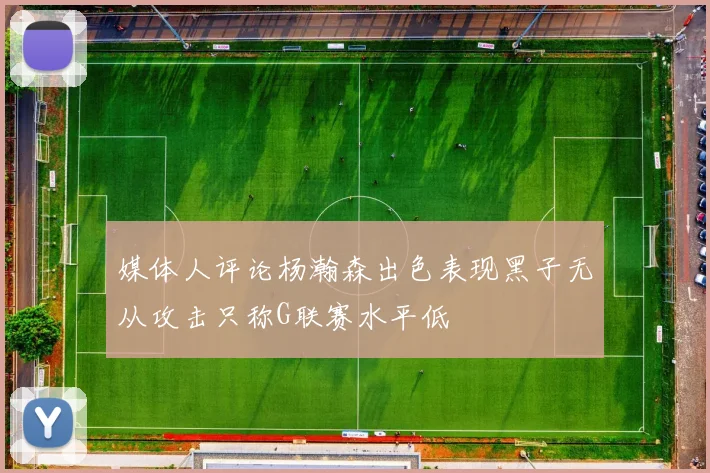 媒体人评论杨瀚森出色表现黑子无从攻击只称G联赛水平低